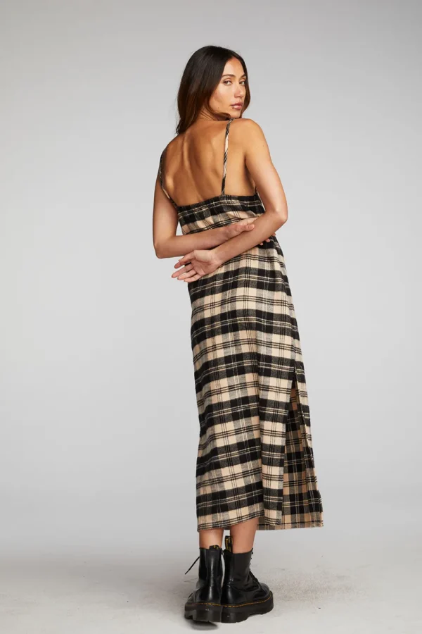 Sale Flannel Midi Slip Dress Women Loungewear | Dresses