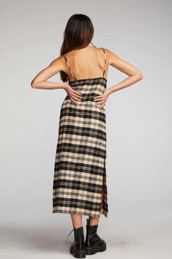 Sale Flannel Midi Slip Dress Women Loungewear | Dresses