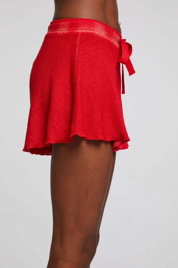 Cheap Fleur Crimson Short Women Loungewear | Bottoms