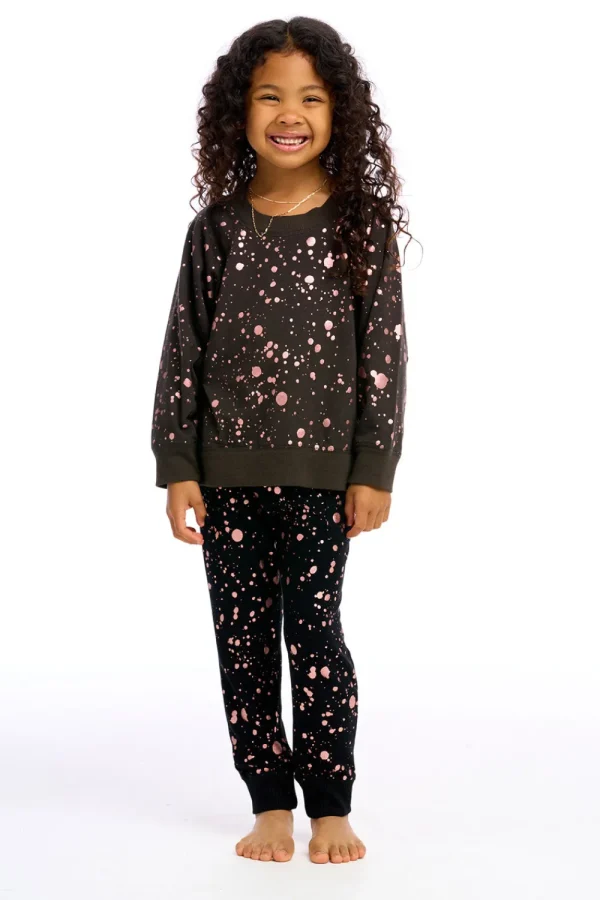 Cheap Foil Splatter Kids Girls