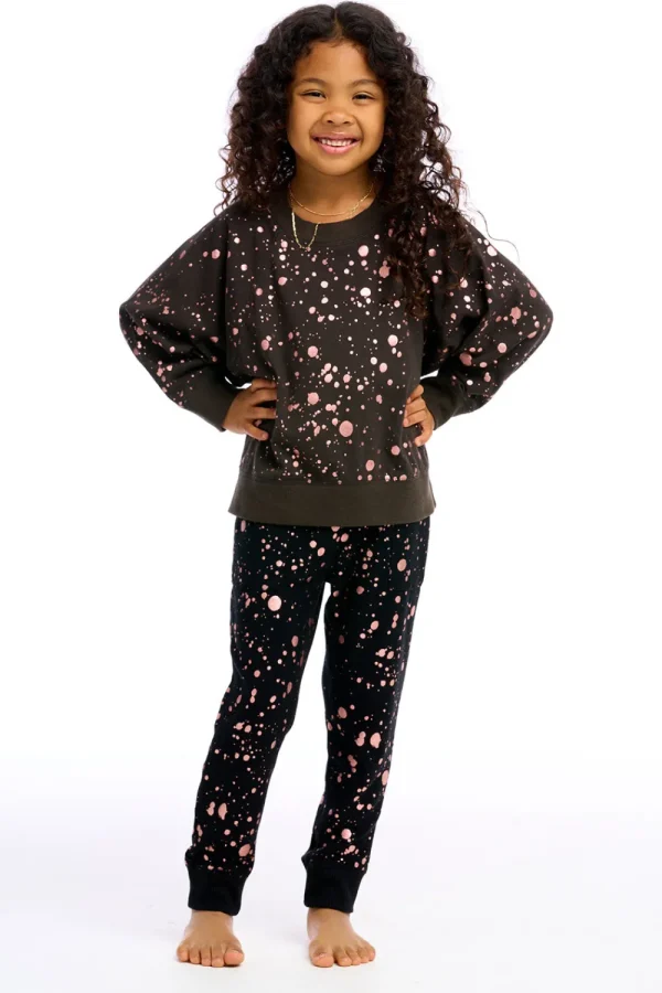 Cheap Foil Splatter Kids Girls