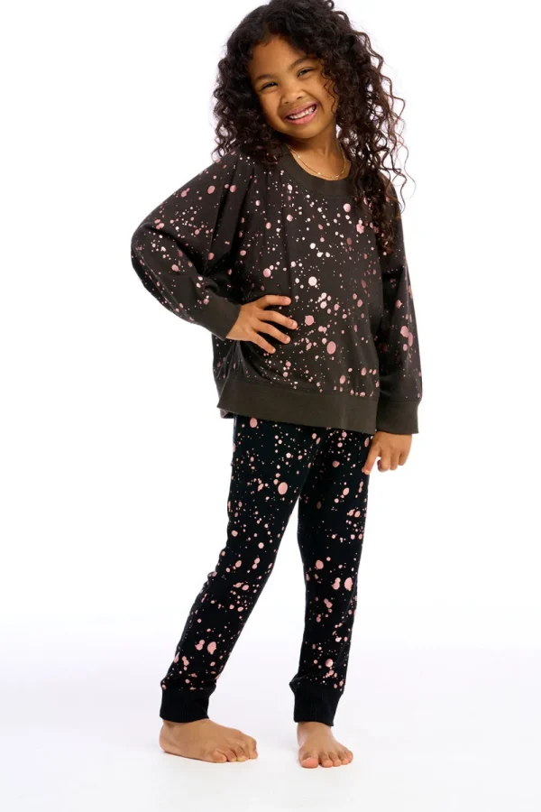 Cheap Foil Splatter Kids Girls