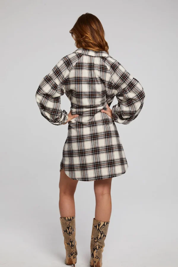 Fashion Folk Americana Plaid Mini Dress Women Loungewear | Dresses
