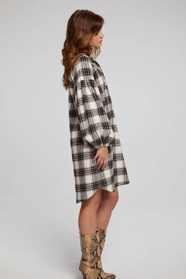 Fashion Folk Americana Plaid Mini Dress Women Loungewear | Dresses