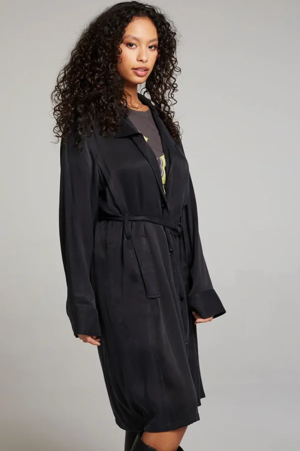 Shop Ford Licorice Trench Coat Women Outerwear | Loungewear