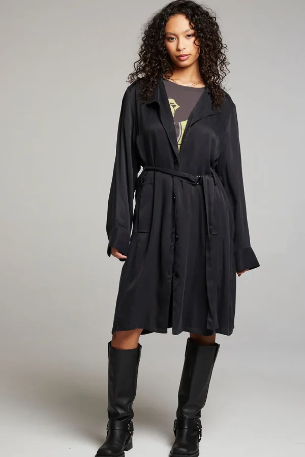 Shop Ford Licorice Trench Coat Women Outerwear | Loungewear