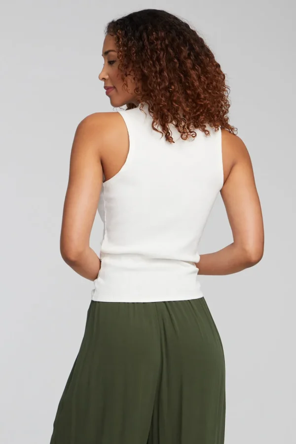 Cheap Fox Bright White Tank Women Loungewear | Tops