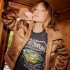 Flash Sale Franklin Sherpa Whiskey Jacket Women Outerwear | Loungewear