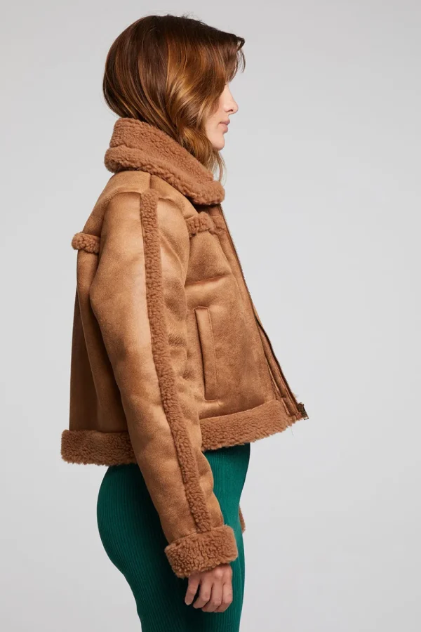 Flash Sale Franklin Sherpa Whiskey Jacket Women Outerwear | Loungewear