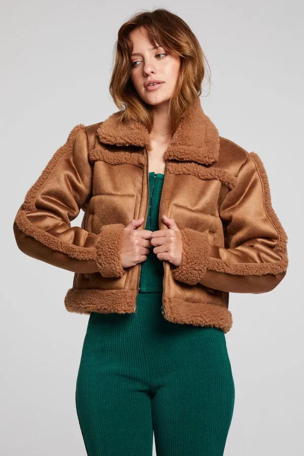 Flash Sale Franklin Sherpa Whiskey Jacket Women Outerwear | Loungewear