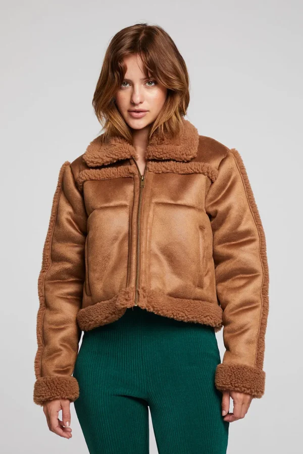 Flash Sale Franklin Sherpa Whiskey Jacket Women Outerwear | Loungewear