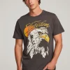 Cheap Freedom Eagle Mens Tee Tops