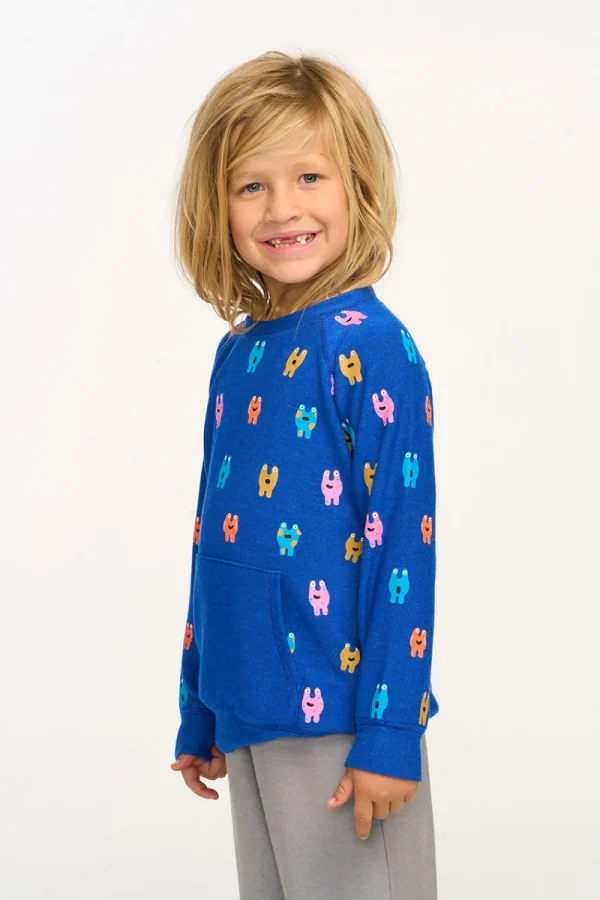 Best Sale Funny Monsters Kanga Pocket Pullover Kids/BOY Boys