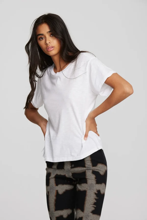 Online Gauze Jersey Oversized Crewneck Tee Women Loungewear | Tops