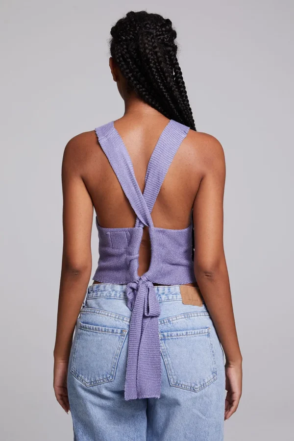 Clearance Giana Violet Tank Top Women Loungewear | Tops