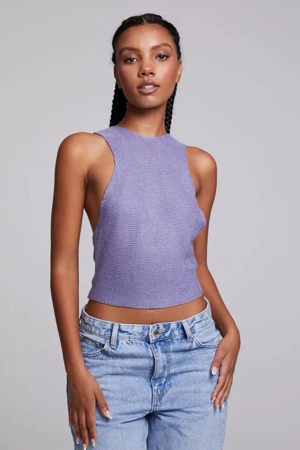 Clearance Giana Violet Tank Top Women Loungewear | Tops