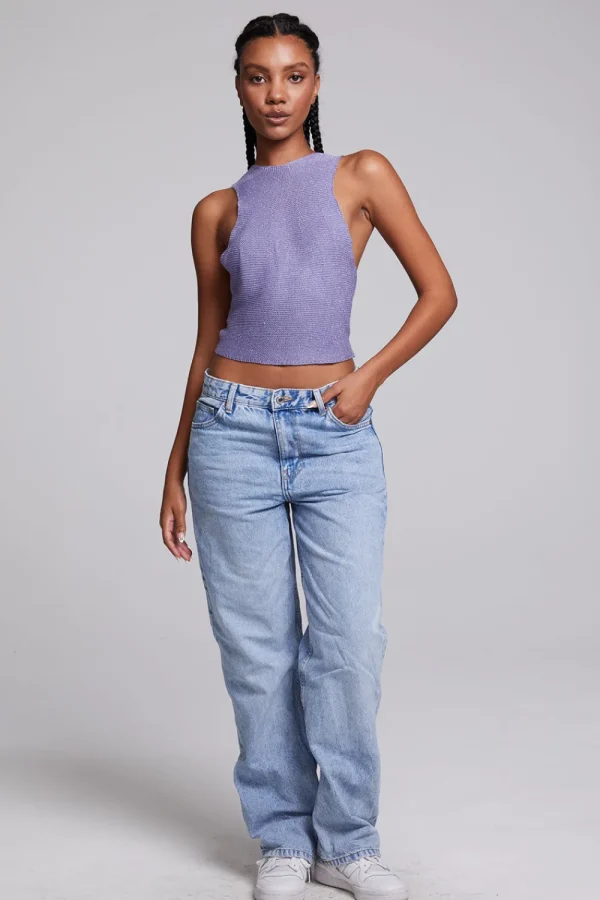 Clearance Giana Violet Tank Top Women Loungewear | Tops