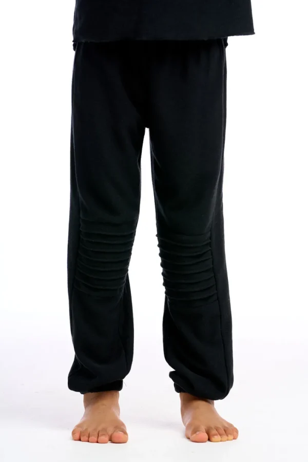 Fashion Girls Cozy Knit Slouchy Moto Jogger Kids Girls