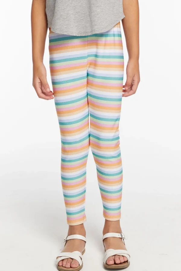 Cheap Girls Cozy Knit Sunshine Stripe Classic Slim Legging Kids Girls