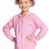 Sale Glitter Bolts Girls Zipup Hoodie Kids Girls