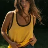 New Gloria Banana Cream Tank Top Women Loungewear | Tops