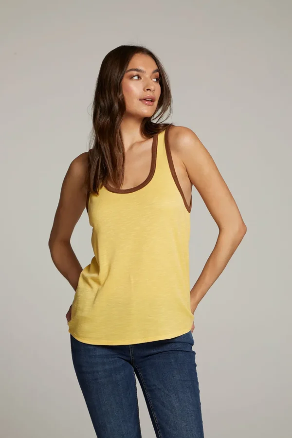 New Gloria Banana Cream Tank Top Women Loungewear | Tops