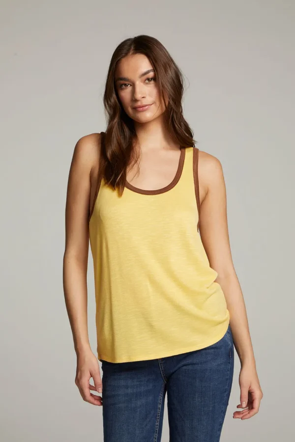 New Gloria Banana Cream Tank Top Women Loungewear | Tops