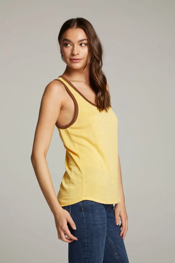New Gloria Banana Cream Tank Top Women Loungewear | Tops
