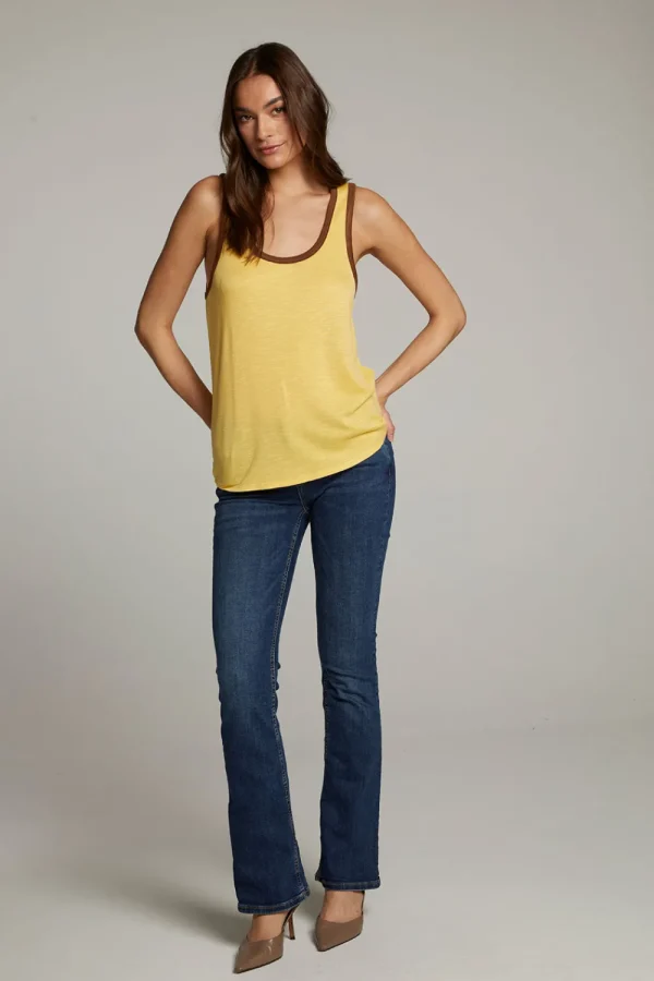 New Gloria Banana Cream Tank Top Women Loungewear | Tops