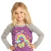 Flash Sale Good Vibes Rainbow Baseball Tee Women/Kids Girls | Music