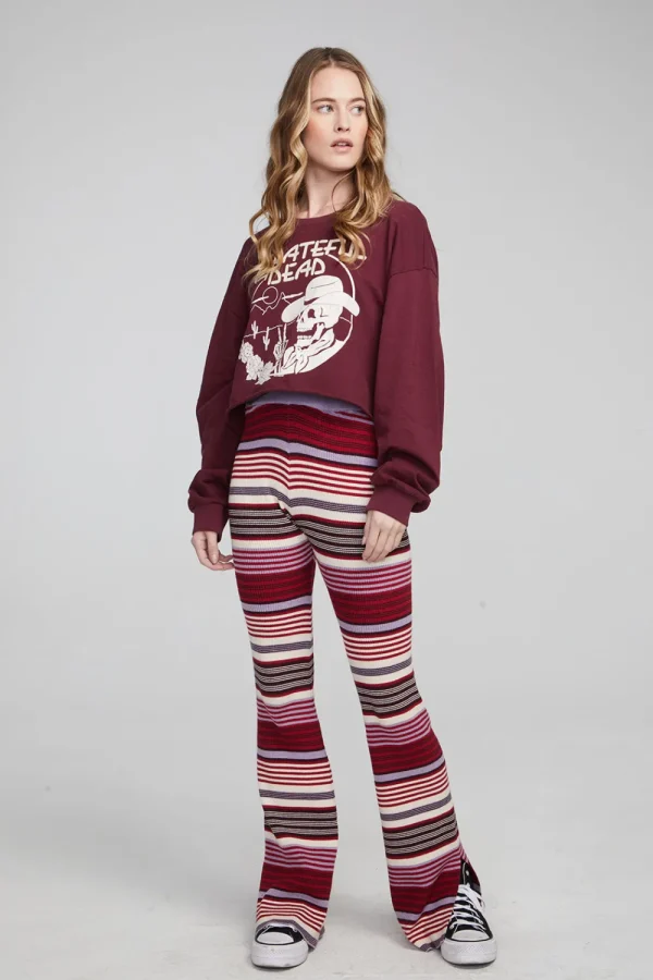 Clearance Grateful Dead Desert Skeleton Long Sleeve Women Loungewear | Music