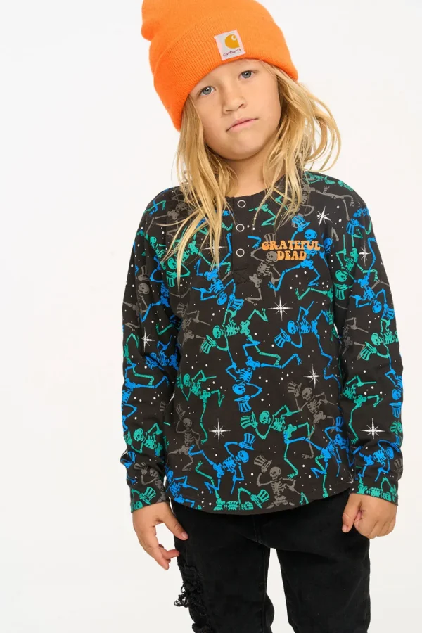 Fashion Grateful Dead Skeletons Long Sleeve Women/Kids/BOY Boys | Music