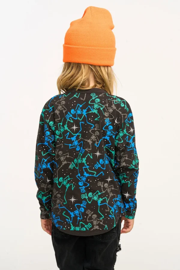 Fashion Grateful Dead Skeletons Long Sleeve Women/Kids/BOY Boys | Music