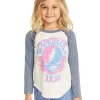 Best Sale Grateful Dead Skull & Roses Baseball Tee Women/Kids Girls | Music