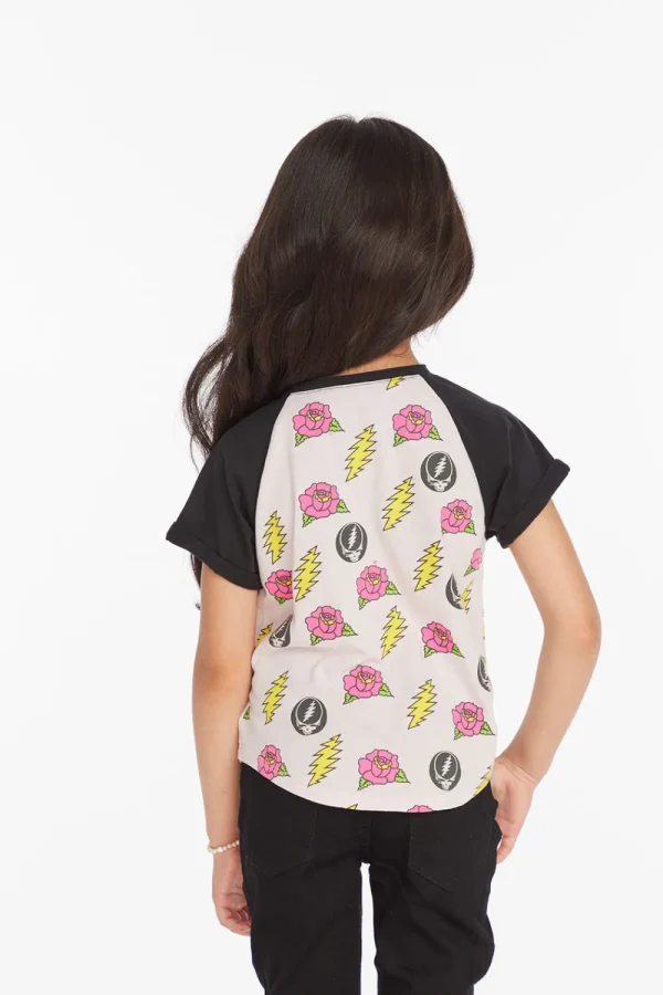 New Grateful Dead Skull & Roses Girls Tee Women/Kids Girls | Music