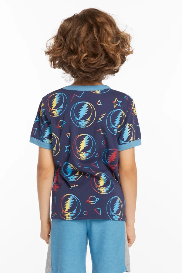 Discount Grateful Dead Steal Your Face Rainbow Boys Tee Women/Kids/BOY Boys | Music
