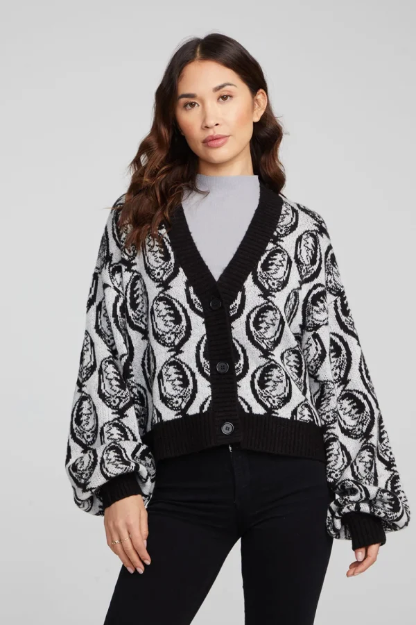 Online Grateful Dead Steal Your Face Cardigan Women Outerwear | Loungewear