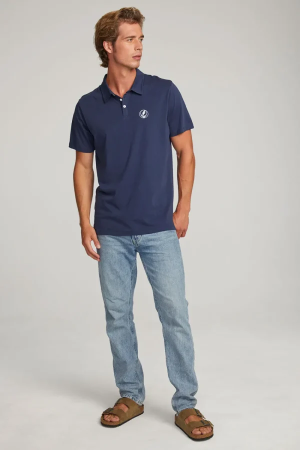 Sale Grateful Dead Steal Your Face Polo Shirt Women Music