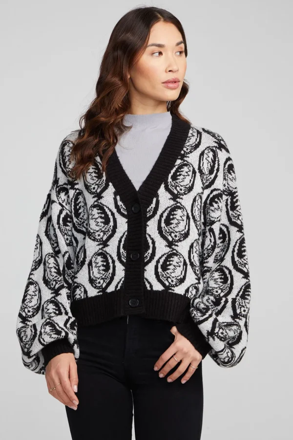 Online Grateful Dead Steal Your Face Cardigan Women Outerwear | Loungewear