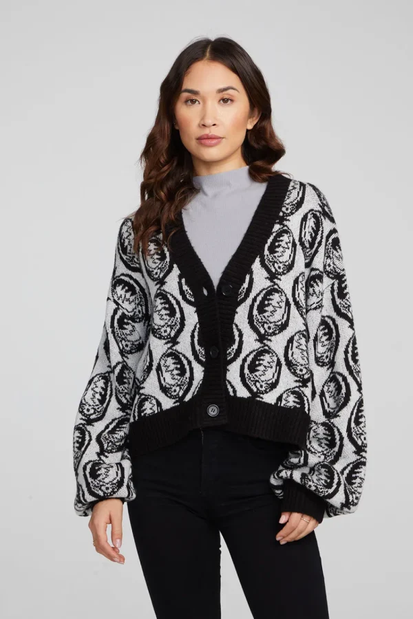 Online Grateful Dead Steal Your Face Cardigan Women Outerwear | Loungewear