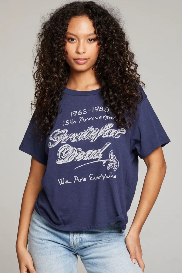 Best Grateful Dead 15th Anniversary Tour Tee Women Loungewear | Music