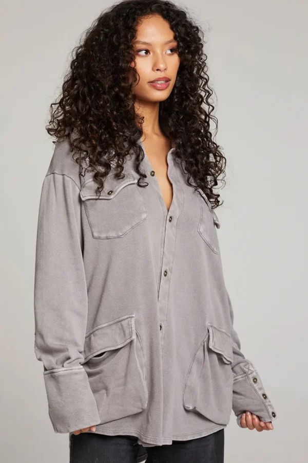 New Grateful Dead Tour Shirt Long Sleeve Button Down Women Loungewear | Music