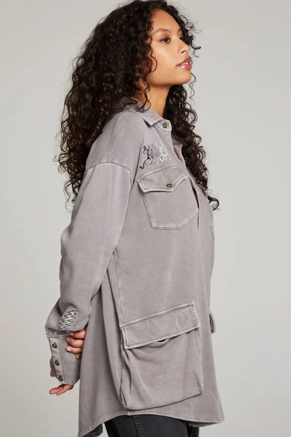 New Grateful Dead Tour Shirt Long Sleeve Button Down Women Loungewear | Music