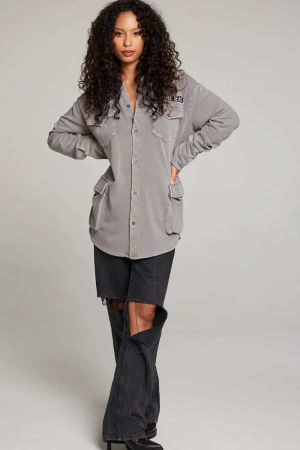 New Grateful Dead Tour Shirt Long Sleeve Button Down Women Loungewear | Music