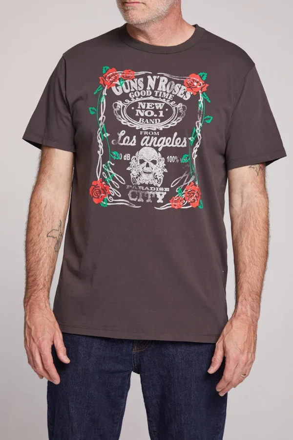 Shop Guns 'n Roses Good Time Paradise City Mens Tee Women Tops | Music