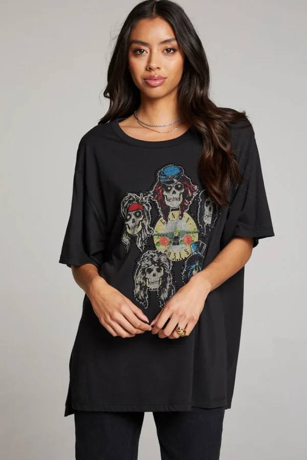 Online Guns N' Roses Los Angeles Coliseum One Size Tee Women Loungewear | Music