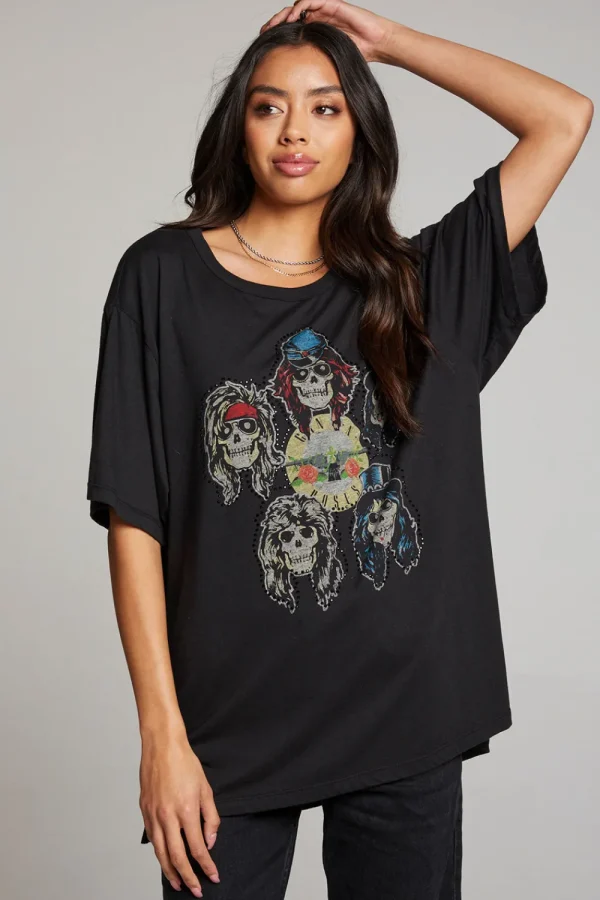 Online Guns N' Roses Los Angeles Coliseum One Size Tee Women Loungewear | Music