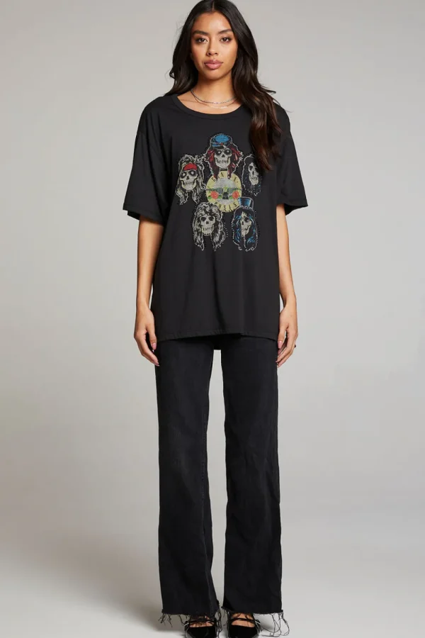 Online Guns N' Roses Los Angeles Coliseum One Size Tee Women Loungewear | Music
