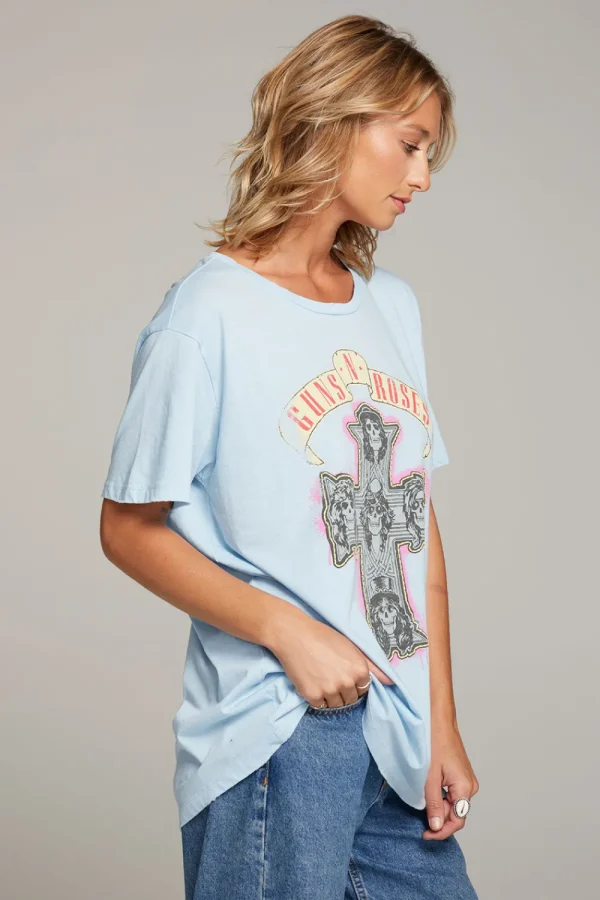 Sale Guns N' Roses Skull Cross Tee Women Loungewear | Music