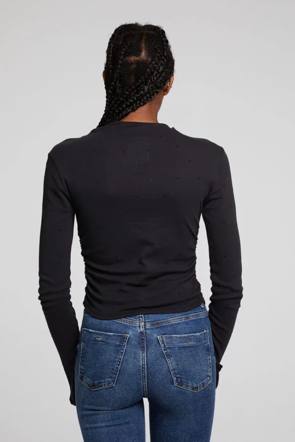 Best Hailey Licorice Long Sleeve Women Loungewear | Tops